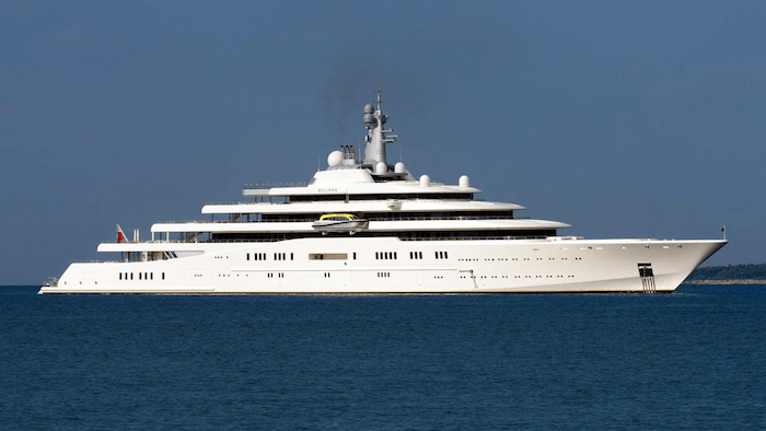 Eclipse Yacht at Sea